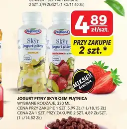 Top Market Jogurt pitny Skyr OSM Piątnica wanilia oferta