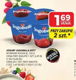 Top Market Jogurt Jogobella Zott malina oferta