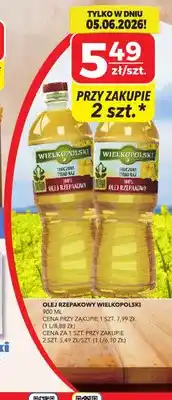Top Market Olej rzepakowy Wielkopolski oferta