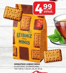 Top Market Herbatniki Leibniz Minis z czekoladą oferta