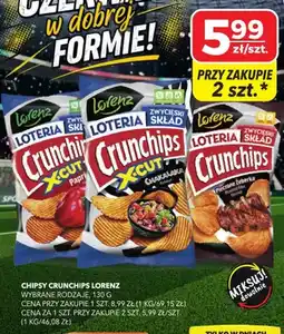 Top Market Chipsy Crunchips Lorenz X-Cut Chakalaka oferta
