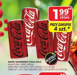 Top Market Napój gazowany Coca-Cola Zero oferta