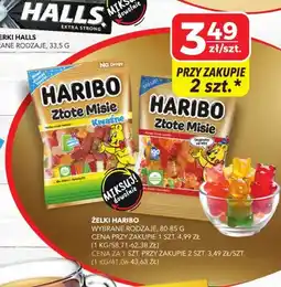 Top Market Żelki Haribo Złote Misie Kwaśne oferta