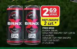 Top Market Piwo BRNX Strong 7,2% oferta