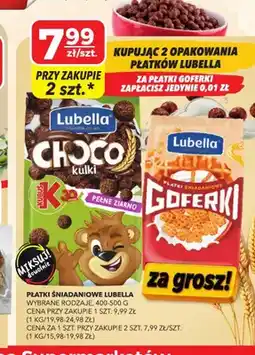 Top Market Płatki śniadaniowe Lubella Choco kulki oferta