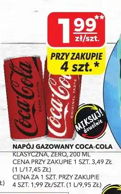 Top Market Napój gazowany Coca-Cola oferta