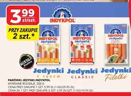 Top Market Parówki Jedynki z serem Indykpol oferta