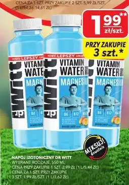 Top Market Napój izotoniczny Dr Witt Vitamin Water Magnesium Mango Lemon oferta