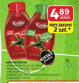 Top Market Ketchup Kotlin Łagodny oferta