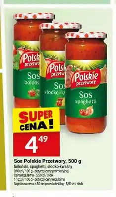 Sos Polskie Przetwory spaghetti
