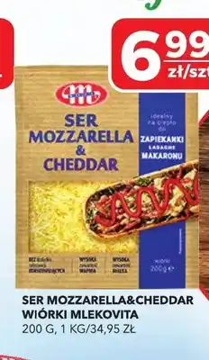Top Market Ser Mozzarella&Cheddar wiórki Mlekovita oferta