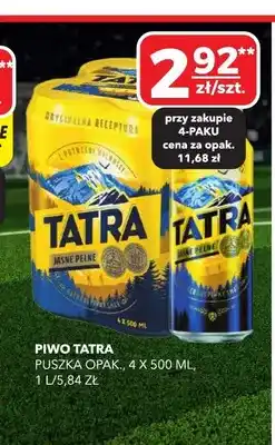 Top Market Piwo Tatra Jasne Pełne oferta