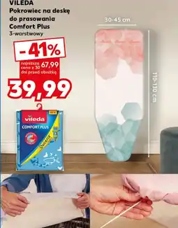 Kaufland Pokrowiec na deskę do prasowania Vileda oferta