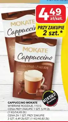 Top Market Cappuccino Mokate z belgijską czekoladą oferta