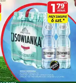 Top Market Woda Cisowianka Niegazowana oferta