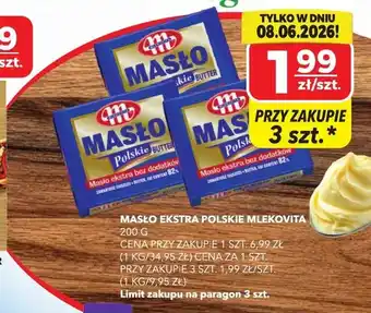 Top Market Masło ekstra polskie Mlekovita oferta