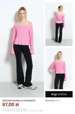 Top Secret Różowa bluzka LH ROMANTIC oferta