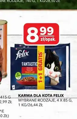 Top Market Karma dla kota FELIX Fantastic 4-pak oferta