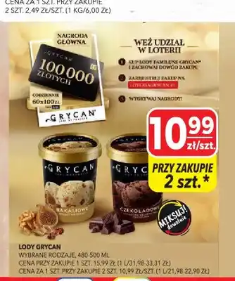 Top Market Lody GRYCAN oferta