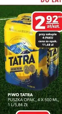Top Market Piwo Tatra Jasne Pełne 4-pak oferta