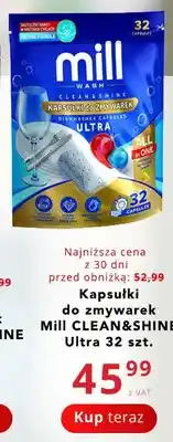 Poczta Polska Kapsułki do zmywarek Mill CLEAN&SHINE Ultra oferta