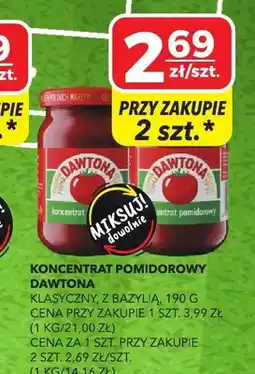 Top Market Koncentrat pomidorowy Dawtona oferta