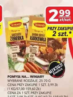 Top Market Pomysł na... pełne danie karkówka Winiary oferta