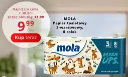 Poczta Polska Papier toaletowy Mola 3-warstwowy 8-pak oferta