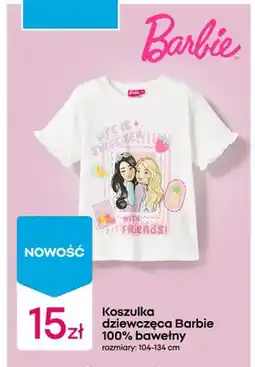 Pepco Koszulka dziewczęca Barbie 100% bawełny oferta