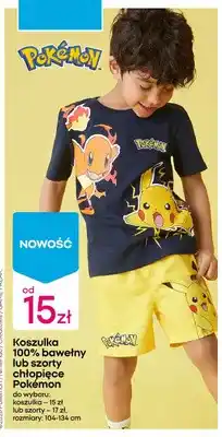 Pepco Koszulka chłopięca Pokémon 100% bawełny oferta