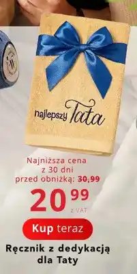 Ręcznik z dedykacją dla Taty