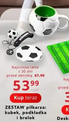 Poczta Polska Zestaw piłkarza: kubek, podkładka i brelok oferta