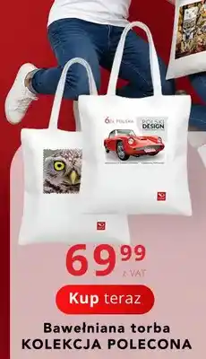 Poczta Polska Bawełniana torba KOLEKCJA POLECONA oferta