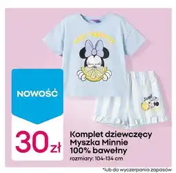 Pepco Komplet dziewczęcy Disney Myszka Minnie 100% bawełny oferta
