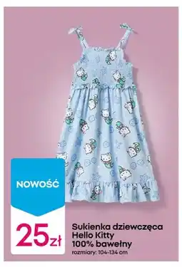 Pepco Sukienka dziewczęca Hello Kitty 100% bawełny oferta