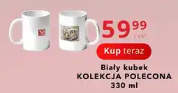 Poczta Polska Biały kubek KOLEKCJA POLECONA oferta