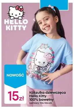 Pepco Koszulka dziewczęca Hello Kitty 100% bawełny oferta