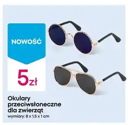 Pepco Okulary przeciwsłoneczne dla zwierząt wymiary: 8x1,5x1cm oferta