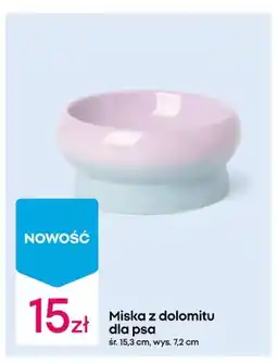 Pepco Miska z dolomitu dla psa śr. 15,3cm, wys. 7,2cm oferta