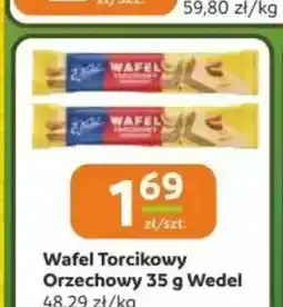 Gama Wafel Torcikowy Orzechowy Wedel oferta