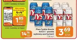 Gama Piwo Tyskie Gronie puszka oferta