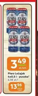Gama Piwo Leżajsk 4-pak puszka oferta