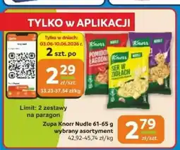 Gama Zupa Knorr Nudle oferta