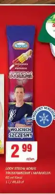 Chorten Lody Strzał truskawkowe i marakuja Koral oferta