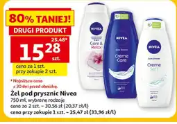 Auchan Żel pod prysznic Nivea oferta