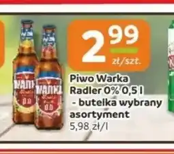 Gama Piwo bezalkoholowe Warka Radler 0% oferta