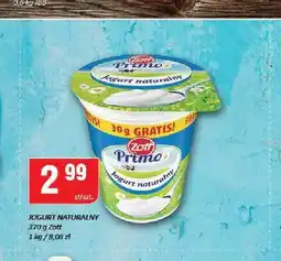 Chorten Jogurt naturalny Zott Primo oferta