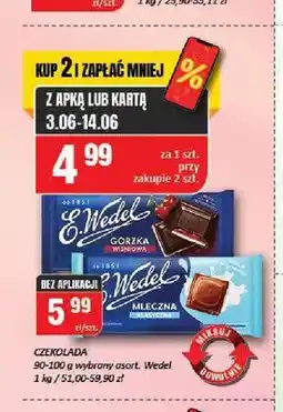 Chorten Czekolada Wedel oferta
