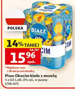 Auchan Piwo Okocim oferta