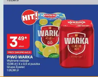 Chorten Piwo Warka oferta